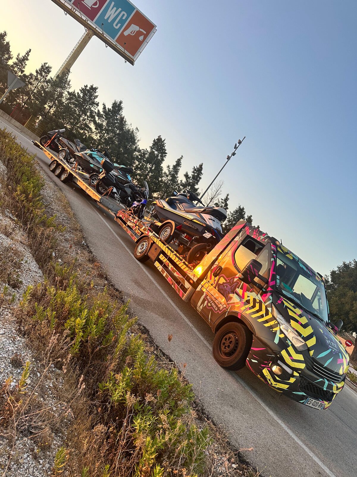 Buggy sunset